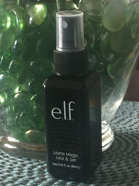 The secret to a long-lasting matte look: Elf Matte Magic Setting Spray